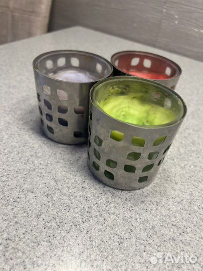 Свечи подсвечники IKEA