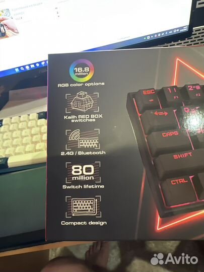 Новая механическая беспроводная клавиатура