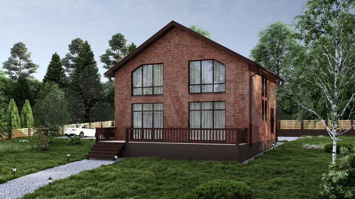 Дом 170 м² на участке 6 сот.