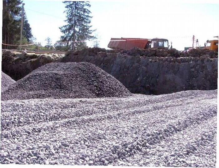 Щебень гранитный