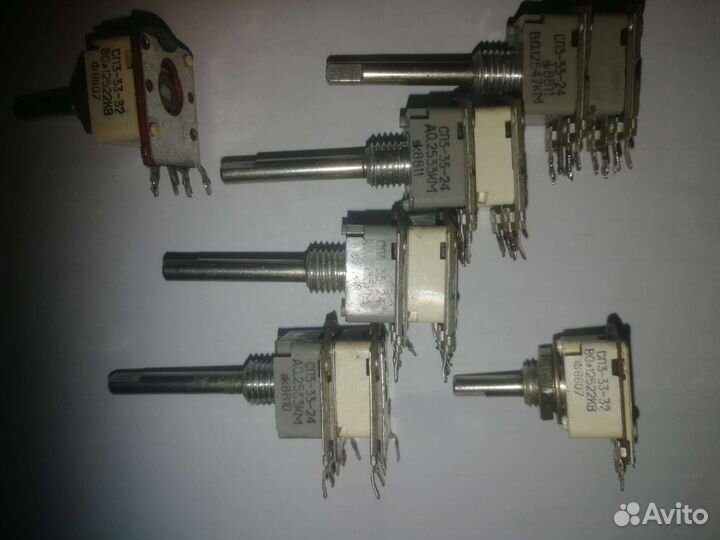 Потенциометры с тон-компенсацией