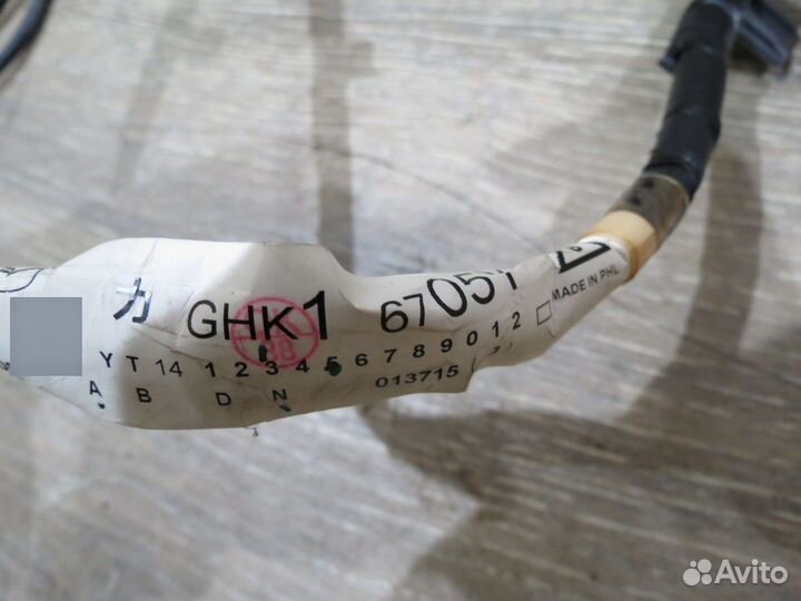 Проводка Mazda 6 GJ