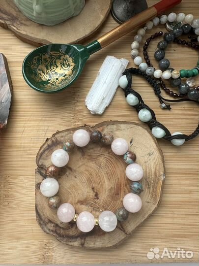 Индивидуальный браслет из натуральных камней