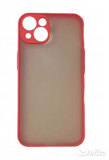 Чехол - накладка для iPhone 13 пластик Matt TPU R