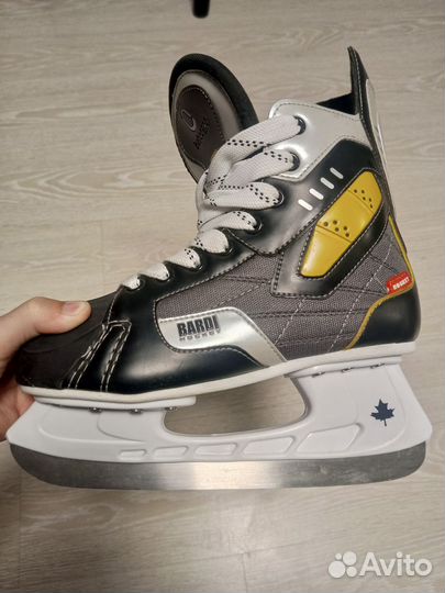 Хоккейные коньки bauer 39 размер