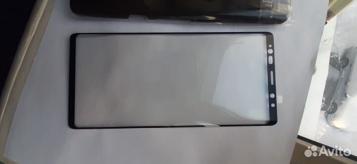 Продам защитное стекло+чехол для Samsung note 9