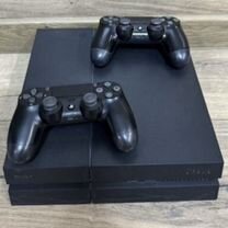 Sony playstation 4 1tb 1208+18игр+2геймпада