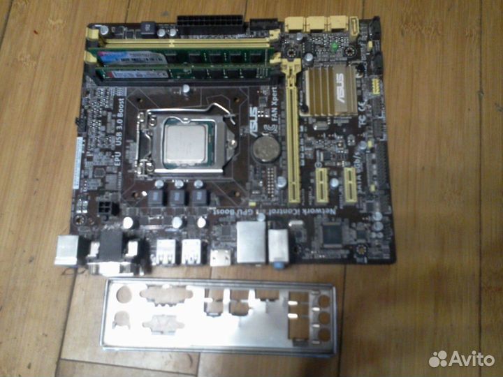 Asus B85M-G + I3-4160 + 8gb