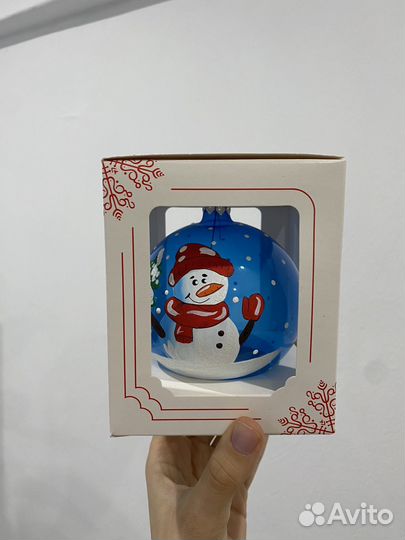 Елочные игрушки стекло