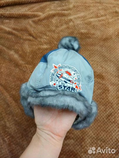 Шапка для мальчика зимняя