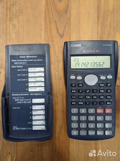 Калькулятор casio fx-82 ms