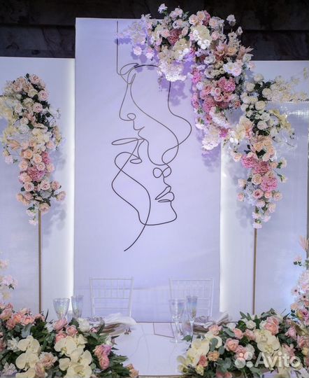 Свадебное оформление, декор