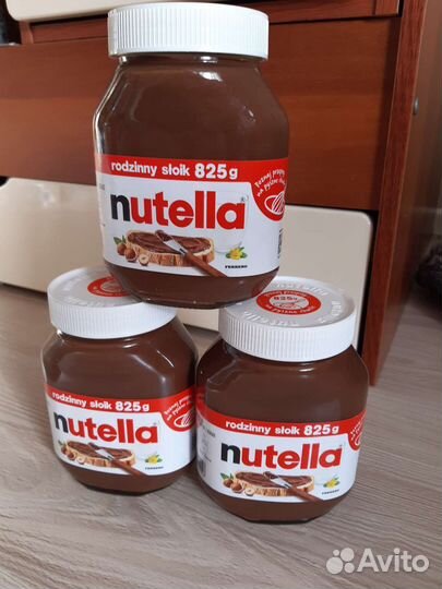 Шоколадная паста Nutella 825 гр