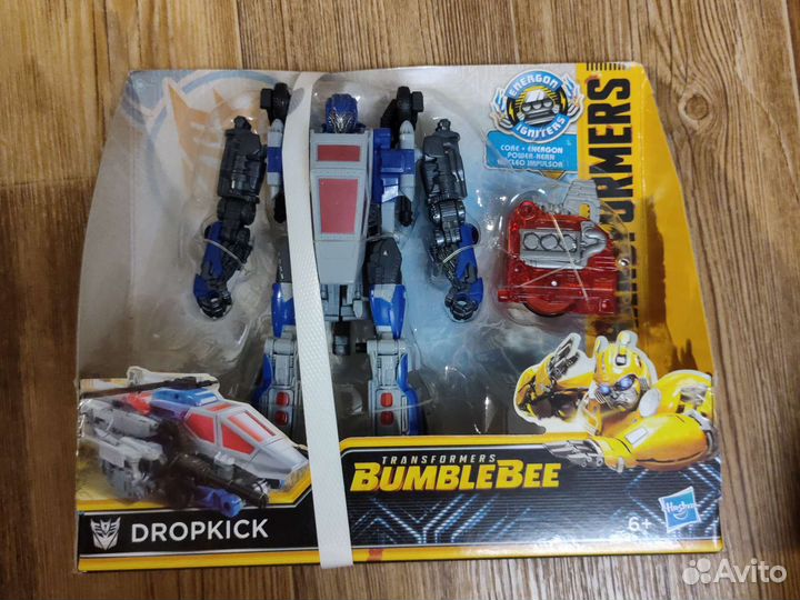 Трансформеры hasbro bumblebee, dropkick, blitzwing
