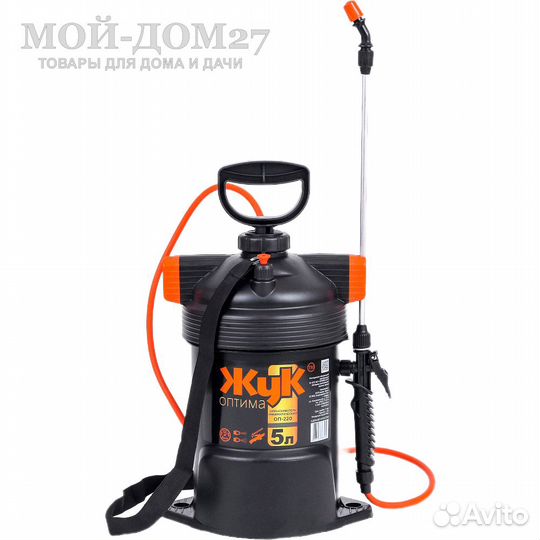Опрыскиватель пневматический 5 л. жук оптима (оп