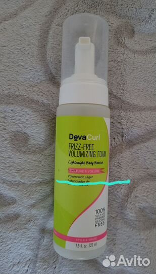 Мусс Deva curl Frizz-free volumizing foam