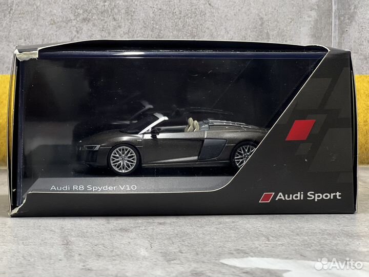 Модель audi r8 1/43 herpa