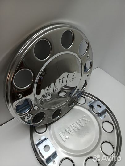 Колпаки на камаз r22.5передний нержавейка