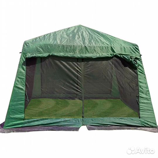 Рыболовная стационарная беседка-шатер