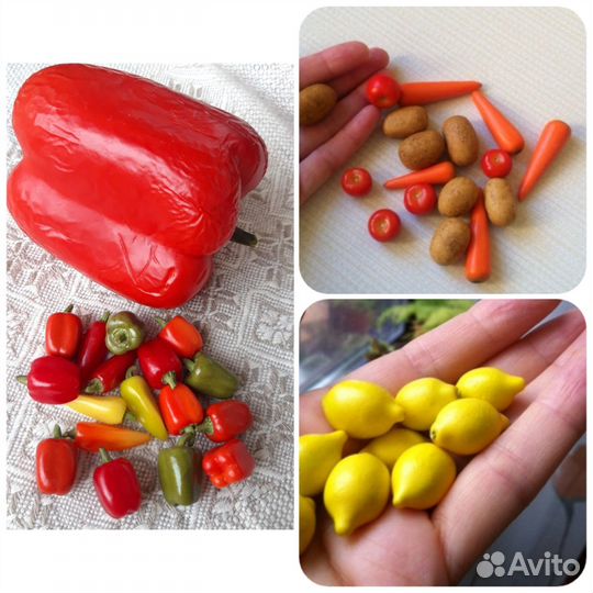 Новые мини фрукты овощи грибы игрушки для развития