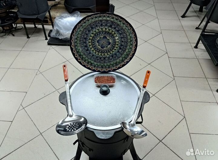 Казан с печью