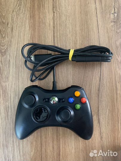 Оригинальный проводной геймпад Xbox 360 /пк
