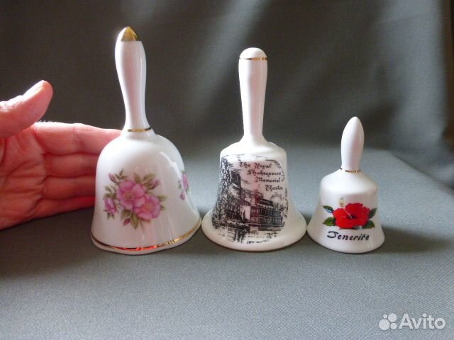 Колокольчики винтажные.Для коллекции.Англия.Канада