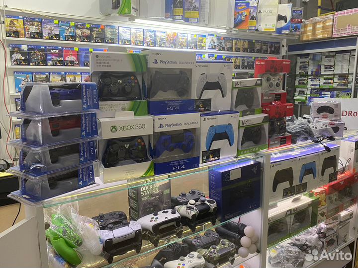 Джойстики на игровые приставки и пк