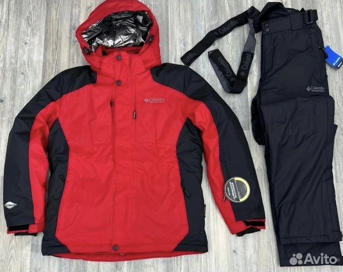 Костюм горнолыжный мужской куртка и штаны -30