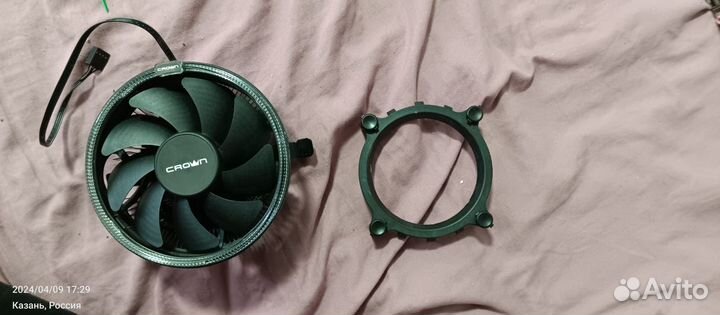 Материнская плата с процессором