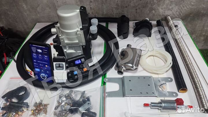 Предпусковой подогреватель двигателя 5kW с GSM