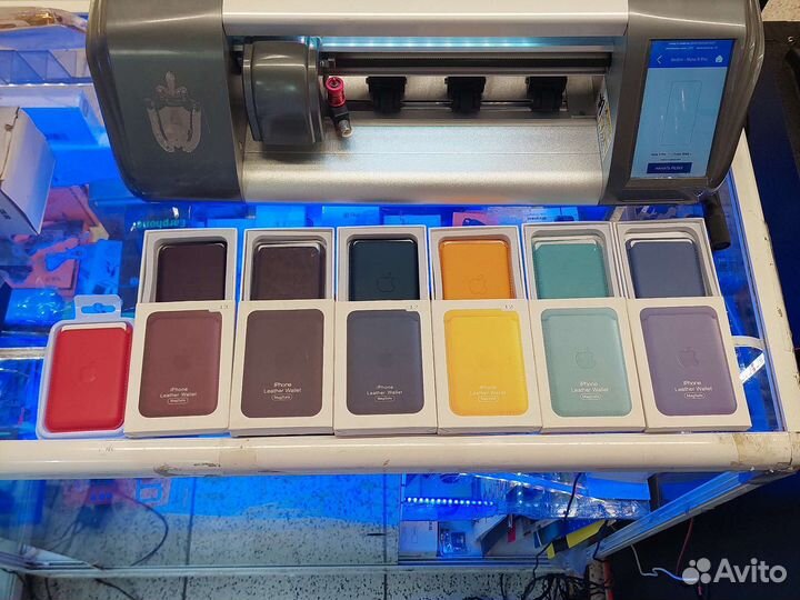 iPhone leather wallet