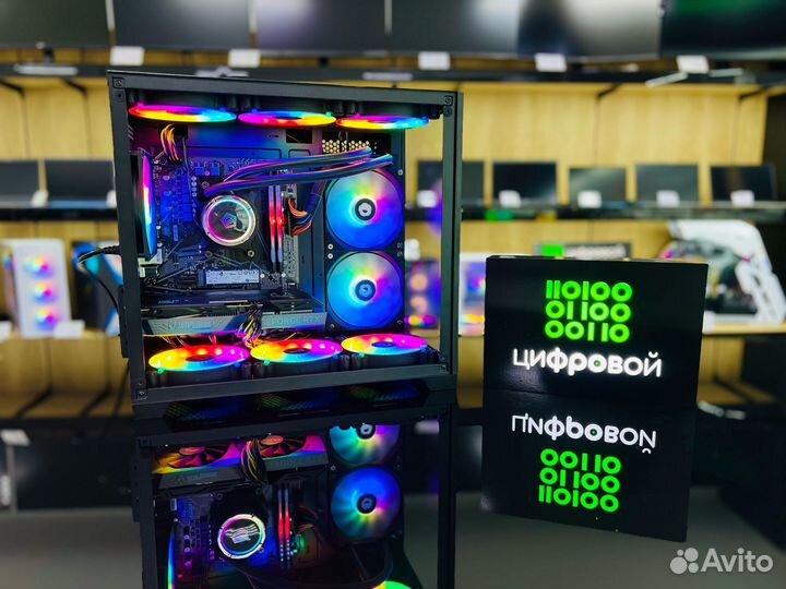 Игровой Пк AMD ryzen 5 5600X/RTX 4060/DDR4-16