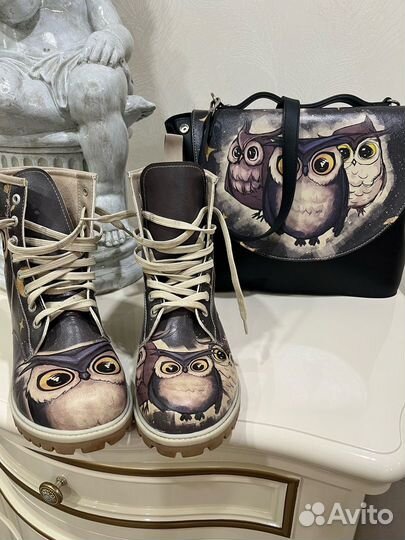 Ботинки и сумка