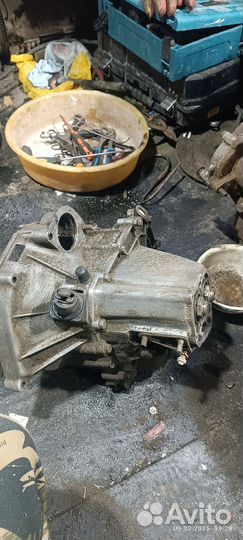 Мотор и кпп ока