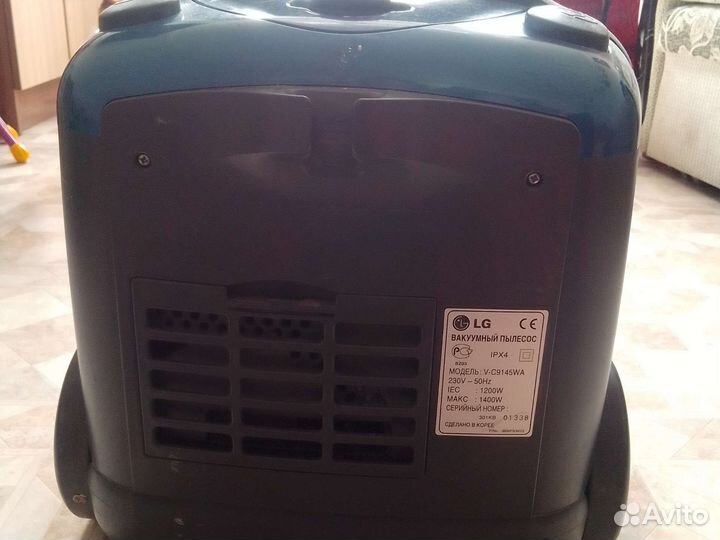 Моющий пылесос lg