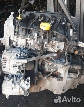 Двигатель K4M858 Renault Megane 2 1.6 бензин
