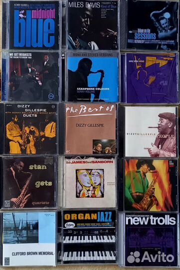 CD компакт диски фирм. jazz