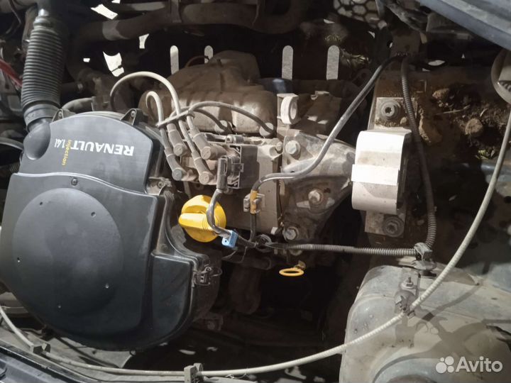 Двигатель на renault logan 1.4