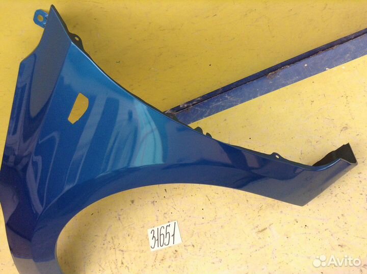 Hyundai Solaris Крыло переднее левое Цвет Синий