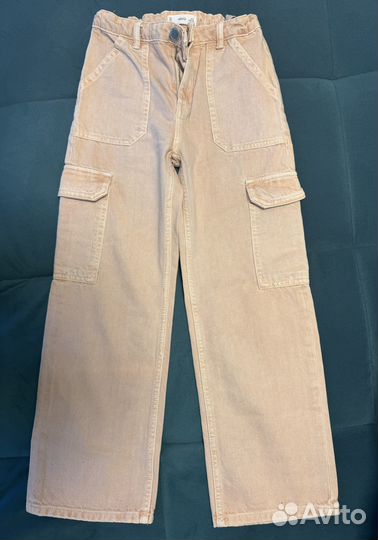 Штаны джинсовые mango