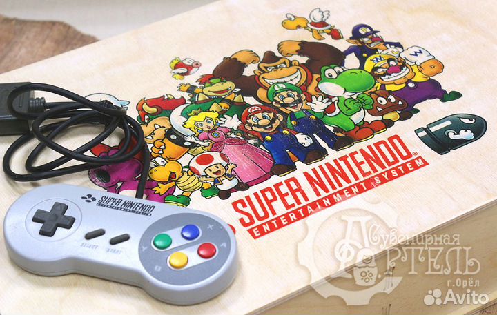Коробка кейс для Super Nintendo (snes)