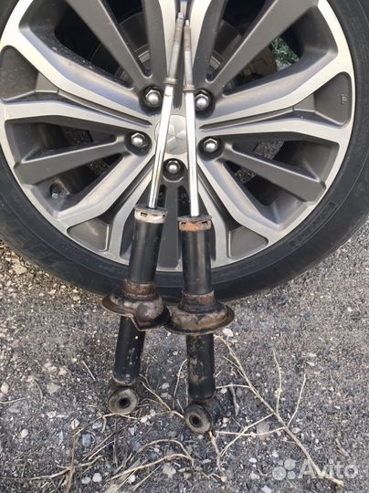 Задние амортизаторы asx