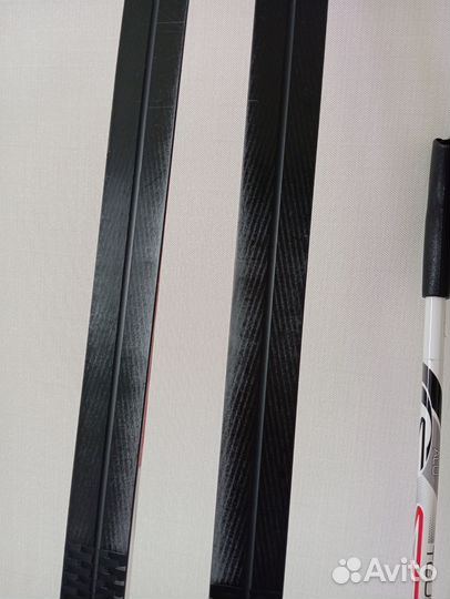 Rossignol лыжи беговые с креплениями Fisher