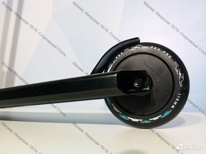 Трюковой самокат FOX RAW 3 Black, новый