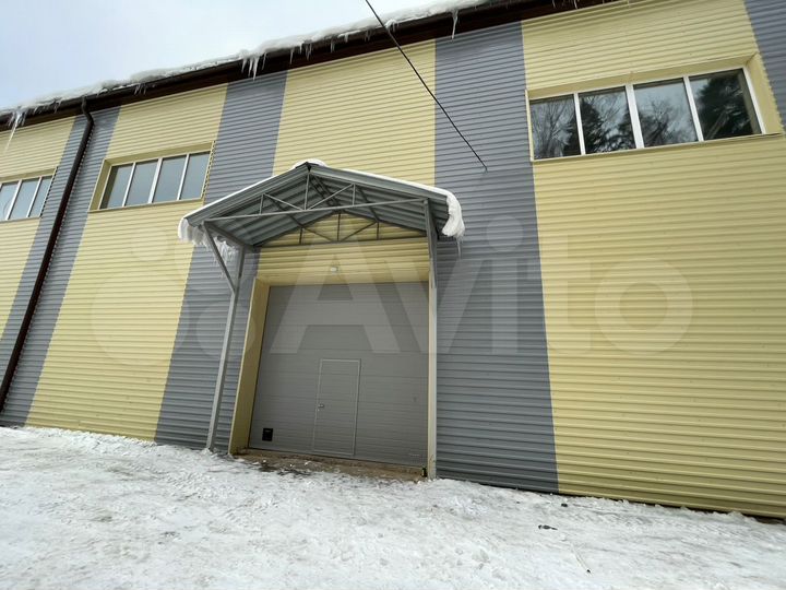 Склад, 1300 м² с кран-балкой, 1 этаж