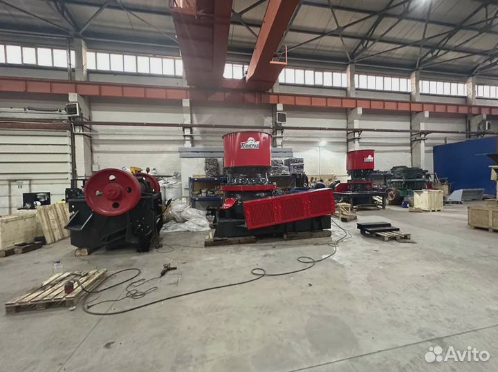 Конусная дробилка GP100S для щебня