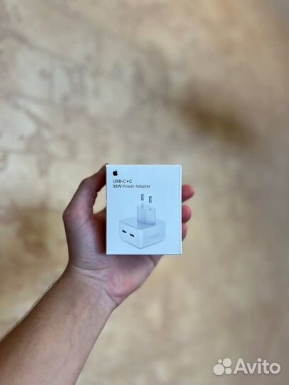 Apple Adapter 35W 2 разъёма USB-C