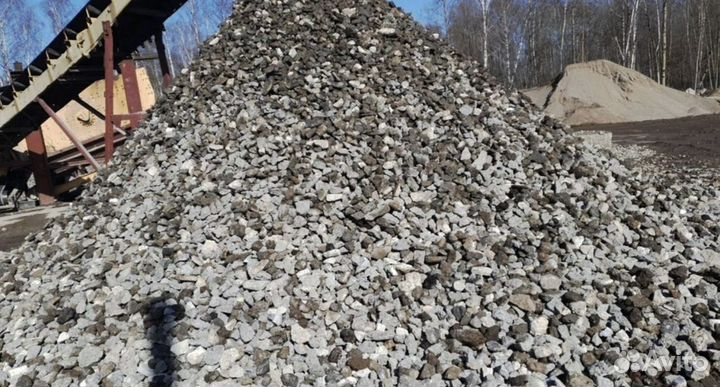 Щебень вторичный с доставкой