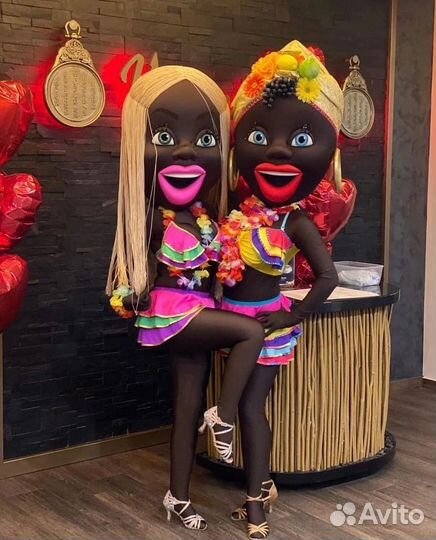 Ростовая кукла продам, негритянка